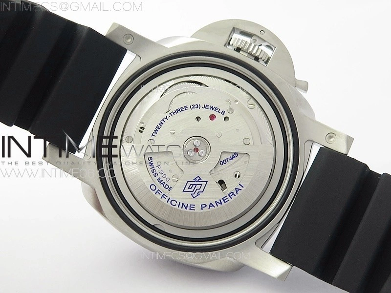 PAM1391 Luna Rossa TTF Best Edition on Black Rubber Strap P.900 Clone